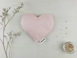 Amma Thérapie Coussin Réconfort Cœur -P’tits Cœurs En Rose 2 Amma Thérapie Coussin Réconfort Cœur -P’tits Cœurs En Rose – Image 2