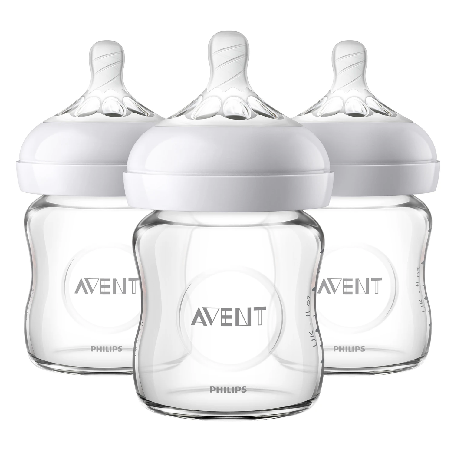 Avent Philips Trio De Biberon En Verre 4oz 2 Avent Philips Trio De Biberon En Verre 4oz – Image 2