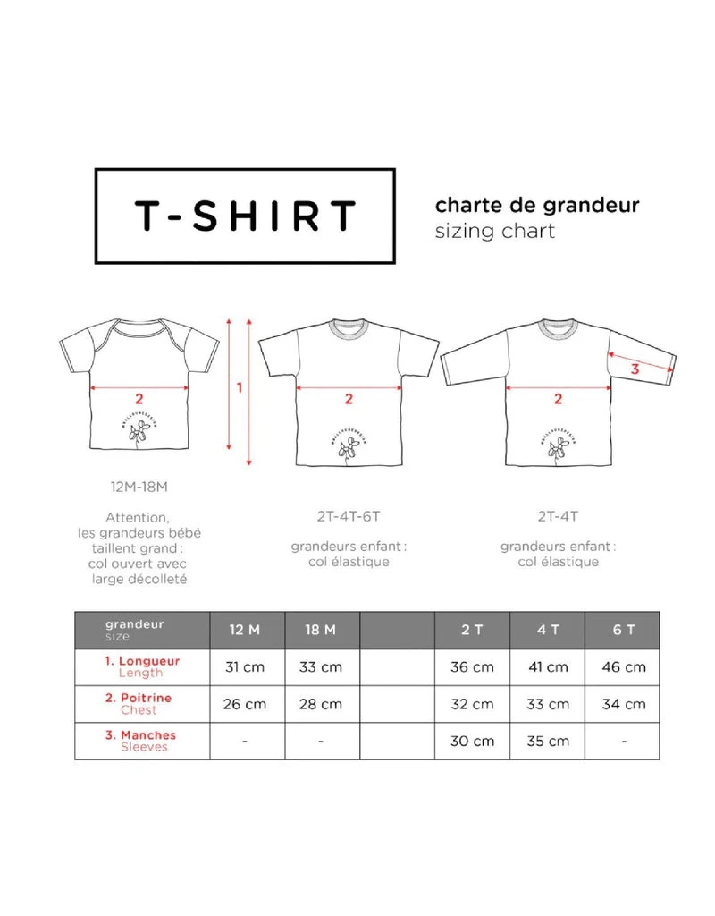 Balloune Design T-Shirt Sauge Grand Frère 2 Balloune Design T-Shirt Sauge Grand Frère – Image 2