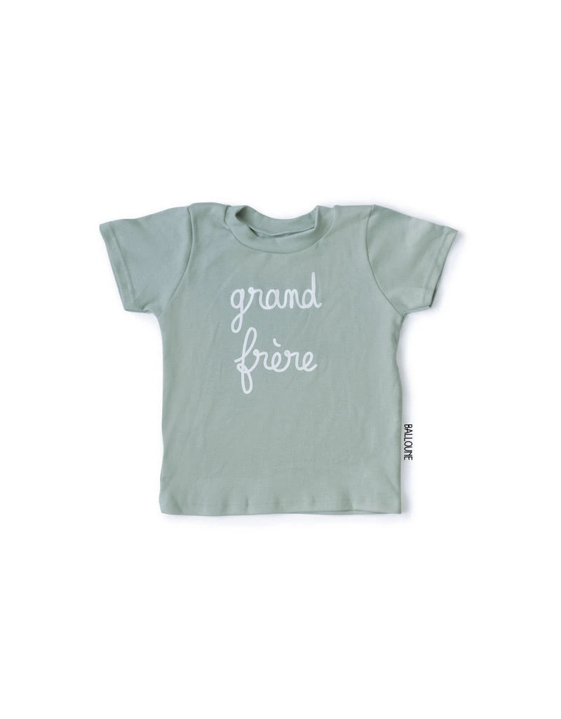 Balloune Design T-Shirt Sauge Grand Frère 1 Balloune Design T-Shirt Sauge Grand Frère
