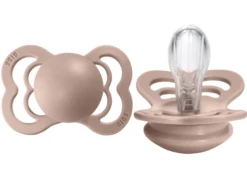 Bibs Suces Suprême Silicone Pqt 2 Blush -Bébés Produits Boutique bibs suces supreme silicone pqt 2 blush 1