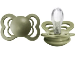 Bibs Suces Suprême Silicone Pqt 2 Olive -Bébés Produits Boutique bibs suces supreme silicone pqt 2 olive 2