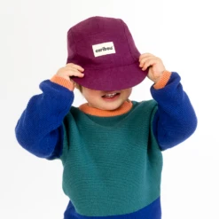 Caribou Casquette Aubergine -Bébés Produits Boutique caribou casquette aubergine 4
