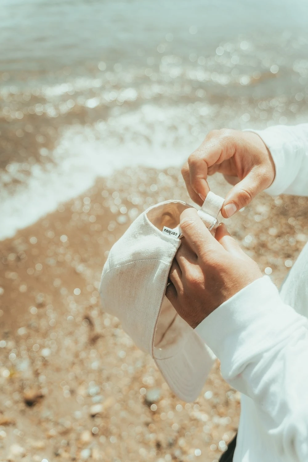 Caribou Casquette Écru Adulte 2 Caribou Casquette Écru Adulte – Image 2