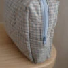 Dans Le Sac Pochette Matelassée Mama Blue Gingham
