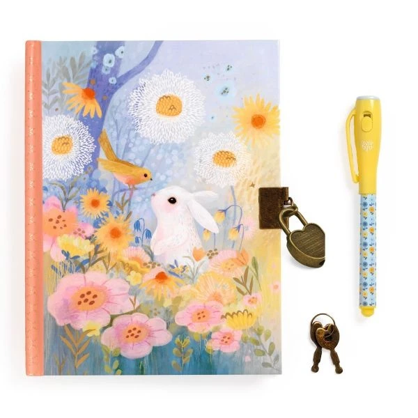Djeco Carnet Secret Et Crayon- Kendra 1 Djeco Carnet Secret Et Crayon- Kendra