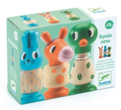 Djeco Rondanimo - Animaux à Visser