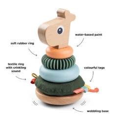 Done By Deer Tour à Empiler Raffi -Bébés Produits Boutique done by deer tour a empiler raffi 2