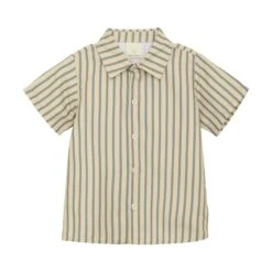 En Fant Chemise Lignée Sea Spray