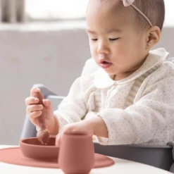 EZPZ Premier Ensemble Repas Sienna -Bébés Produits Boutique ezpz premier ensemble repas sienna 2