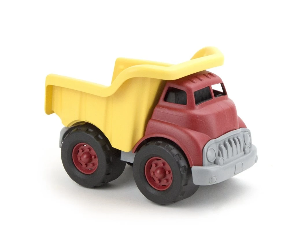 Green Toys Camion Benne Rouge Et Jaune 1 Green Toys Camion Benne Rouge Et Jaune