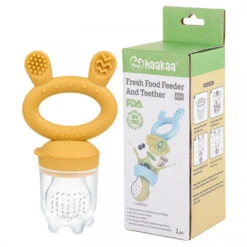 Haakaa Tétine Alimentaire Mustard