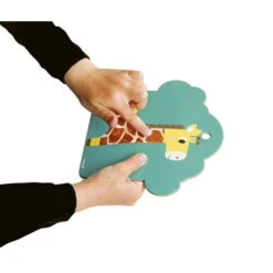 Janod Cartes Tactiles Savane -Bébés Produits Boutique janod cartes tactiles savane 3