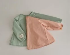 Kantalou Bavette Abricot -Bébés Produits Boutique kantalou bavette abricot 2