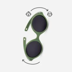 Ki ET La Lunettes De Soleil De Bébé Diabola Kaki -Bébés Produits Boutique ki et la lunettes de soleil de bebe diabola kaki 3