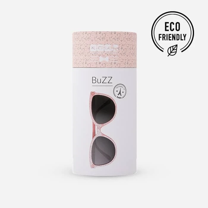Ki ET La Lunettes De Soleil Sun Buzz Rose Paillettes 1 Ki ET La Lunettes De Soleil Sun Buzz Rose Paillettes