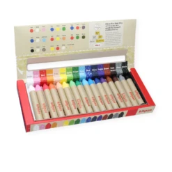 Kitpas Crayons En Cire De Riz 16 Couleurs -Bébés Produits Boutique kitpas crayons en cire de riz 16 couleurs