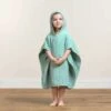 LÄSSIG Laessig Poncho De Bain En Mousseline Menthe