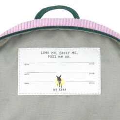 Lassig Petit Sac à Dos En Corduroy Lilac Rainbow