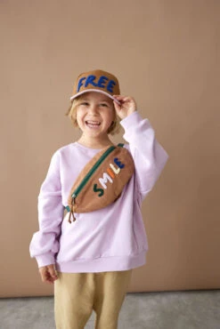 Lassig Sac De Taille En Corduroy Caramel Smile -Bébés Produits Boutique lassig sac de taille en corduroy caramel smile 2