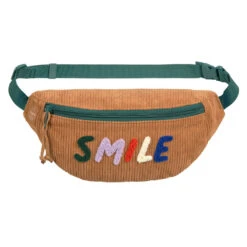 Lassig Sac De Taille En Corduroy Caramel Smile -Bébés Produits Boutique lassig sac de taille en corduroy caramel smile 4