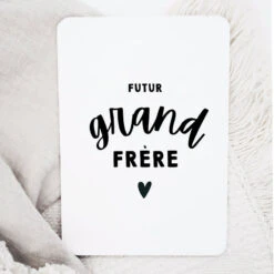 Le Petit Tableau Noir Futur Grand Frère