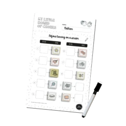 Les Belles Combines My Good Habits Magnets -My Daily Schedule