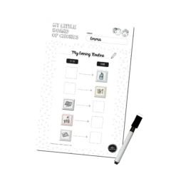 Les Belles Combines My Good Habits Magnets -My Evening Routine -Bébés Produits Boutique les belles combines my good habits magnets my even 1