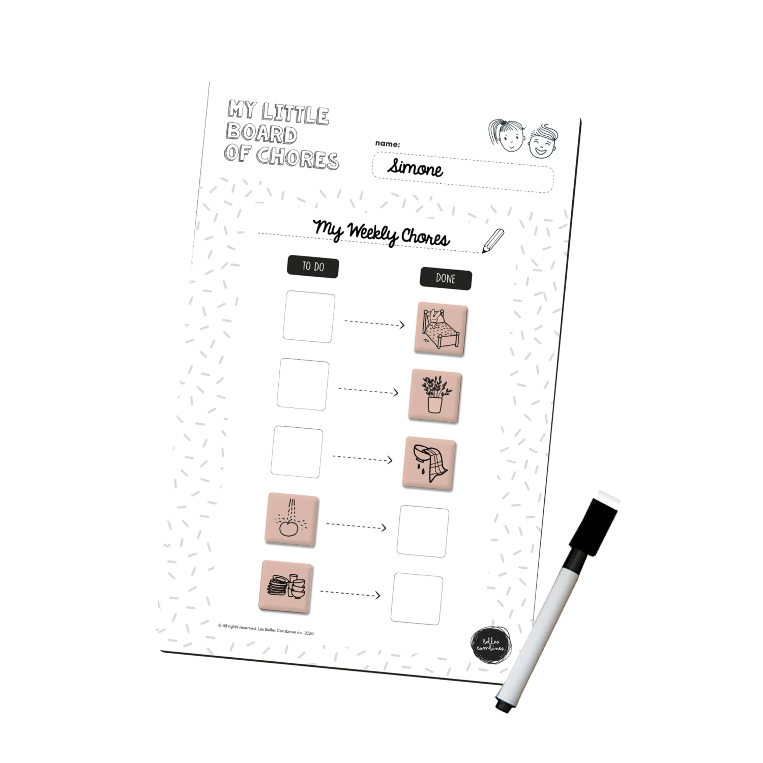 Les Belles Combines My Little Missions Magnets -Level 3 1 Les Belles Combines My Little Missions Magnets -Level 3