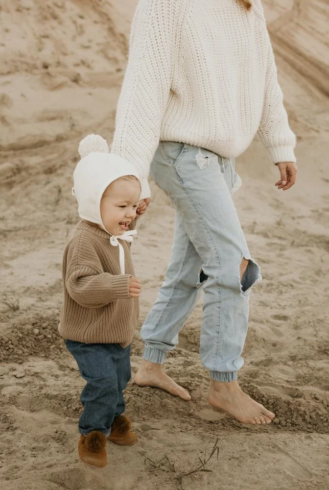 Les Petites Natures Pantacourt Denim Indigo 2 Les Petites Natures Pantacourt Denim Indigo – Image 2