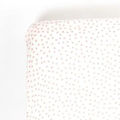 Lil North Co. Drap Contour De Bassinette Blush Dots 6 Lil North Co. Drap Contour De Bassinette Blush Dots -Bébés Produits Boutique lil north co drap contour de bassinette blush dots 2