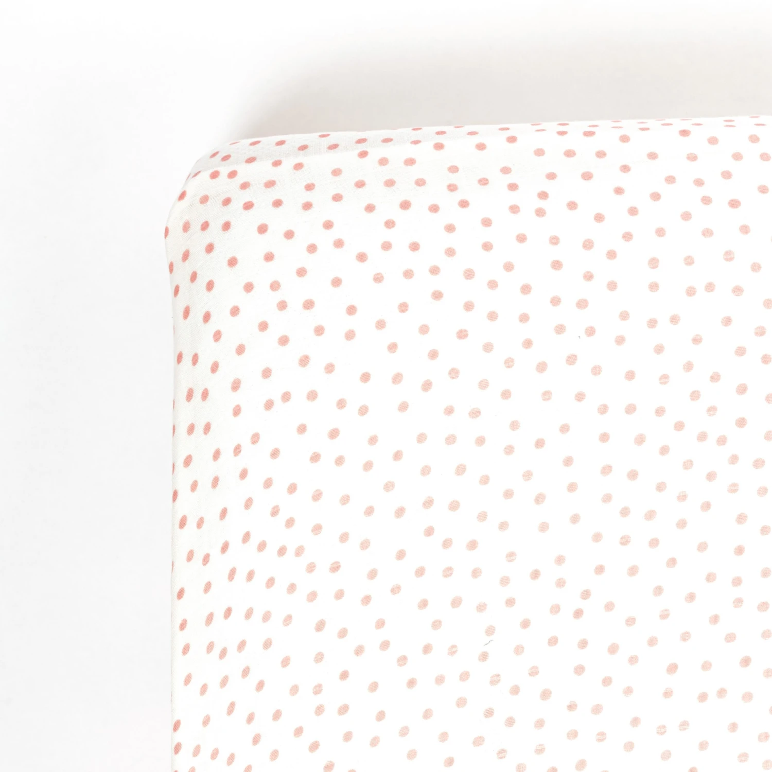 Lil North Co. Drap Contour De Bassinette Blush Dots 3 Lil North Co. Drap Contour De Bassinette Blush Dots – Image 3