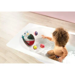 LILLIPUTIENS Panier De Bain Nicolas -Bébés Produits Boutique lilliputiens panier de bain nicolas 2
