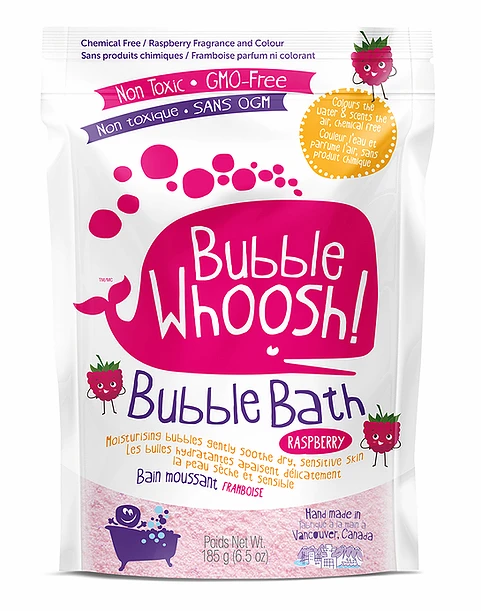 Loot Toy Company Bain Moussant Bubble Whoosh - Framboise 1 Loot Toy Company Bain Moussant Bubble Whoosh - Framboise