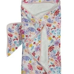 Loulou Lollipop Ensemble Serviette Light Field Flowers