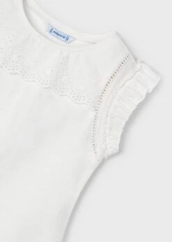 Mayoral Débardeur à Broderies Crudo -Bébés Produits Boutique mayoral debardeur a broderies crudo 2