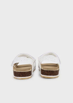 Mayoral Sandales Brodées Blanches