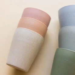 Minika Verre En Paille De Blé Sage -Bébés Produits Boutique minika verre en paille de ble sage 2