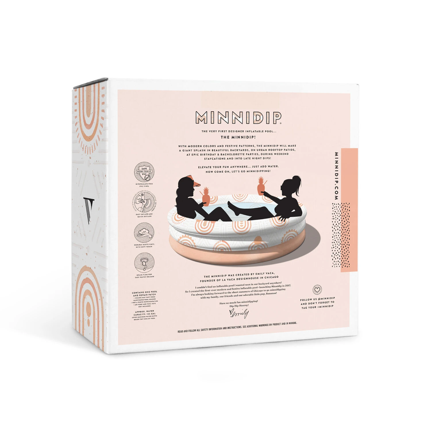 Minnidip Piscine Sunkissed Terracotta 2 Minnidip Piscine Sunkissed Terracotta – Image 2