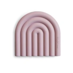 Mushie Arc-en-ciel De Dentition Mauve -Bébés Produits Boutique mushie arc en ciel de dentition mauve 2