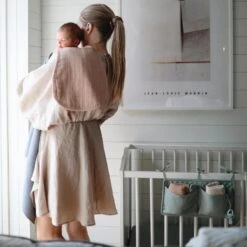 Mushie Pochette De Rangement Pour Bassinette Sun