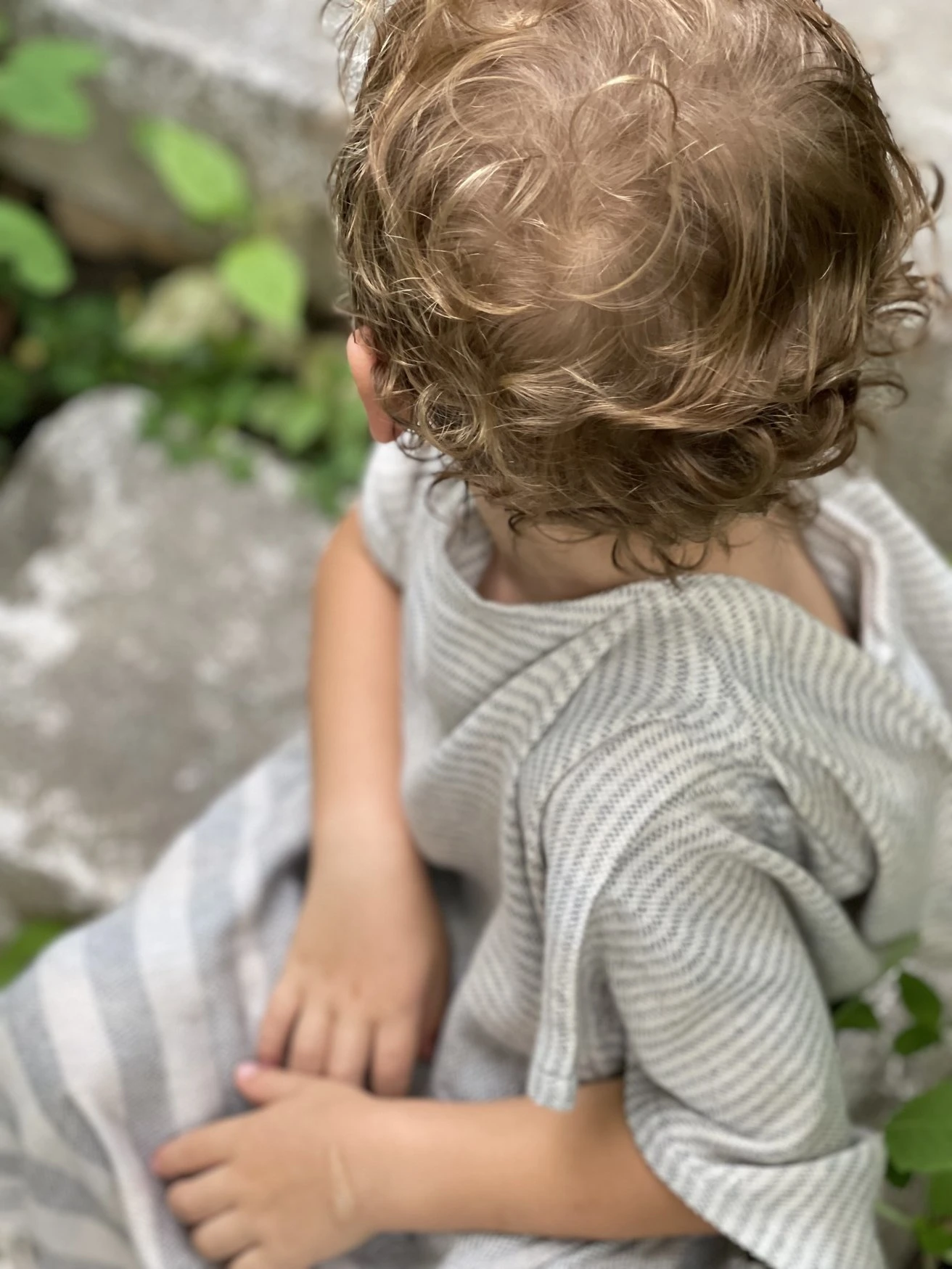 Oak Organique Poncho De Piscine Grey 2 Oak Organique Poncho De Piscine Grey – Image 2