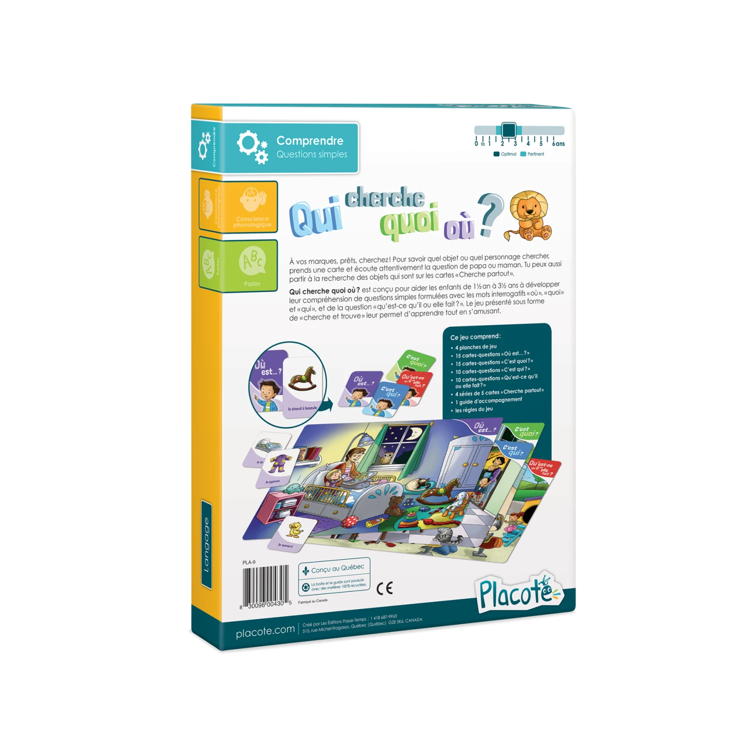 Placote Qui Cherche Quoi Où? 2 Placote Qui Cherche Quoi Où? – Image 2