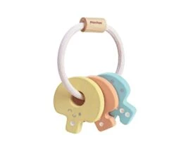 Plan Toys Trousseau De Clés Hochet Pastel