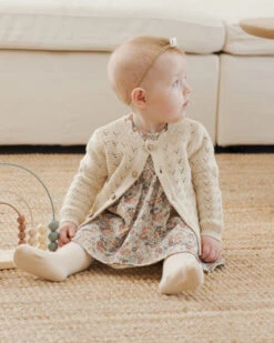 Quincy Mae Bandeau à Petit Nœud Naturel