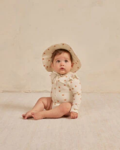 Quincy Mae Maillot Une Pièce Manches Longues Oranges -Bébés Produits Boutique quincy mae maillot une piece manches longues orang 2