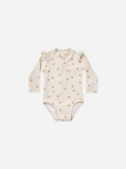 Quincy Mae Maillot Une Pièce Manches Longues Oranges -Bébés Produits Boutique quincy mae maillot une piece manches longues orang 4