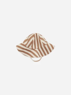 Rylee + Cru Chapeau De Piscine Clay Stripe