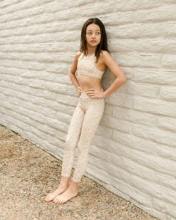 Rylee + Cru Legging De Sport Blossom -Bébés Produits Boutique rylee cru legging de sport blossom 2