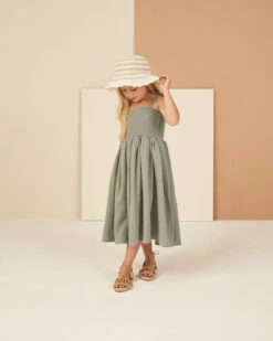 Rylee + Cru Robe Ivy Aqua -Bébés Produits Boutique rylee cru robe ivy aqua 2